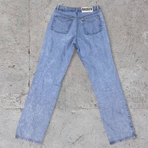 RAGGED Priest Blue High-Waist Jeans